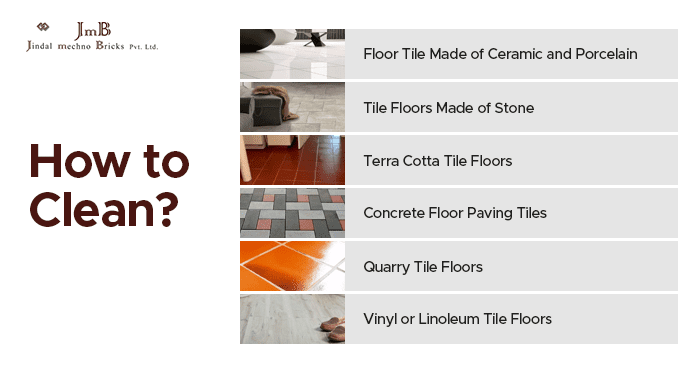 how to clean and maintain every type of floor tile